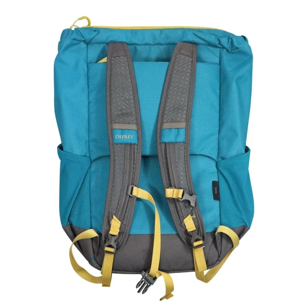 Osprey Daylite Tote Pack Mens OS Teal Yellow Solid 2022 Hiking Travel Backpack